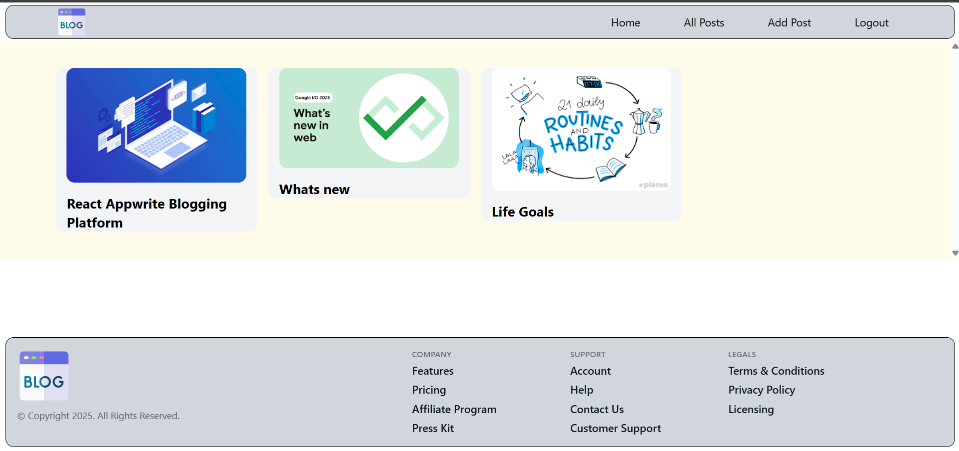 Full-Stack Blogging Platform